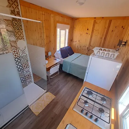 Tiny House Camion Fijo En Islas Canarias キャンプ場 *