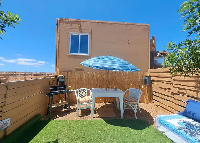 Tiny House Camion Fijo En Islas Canarias Кемпинг *